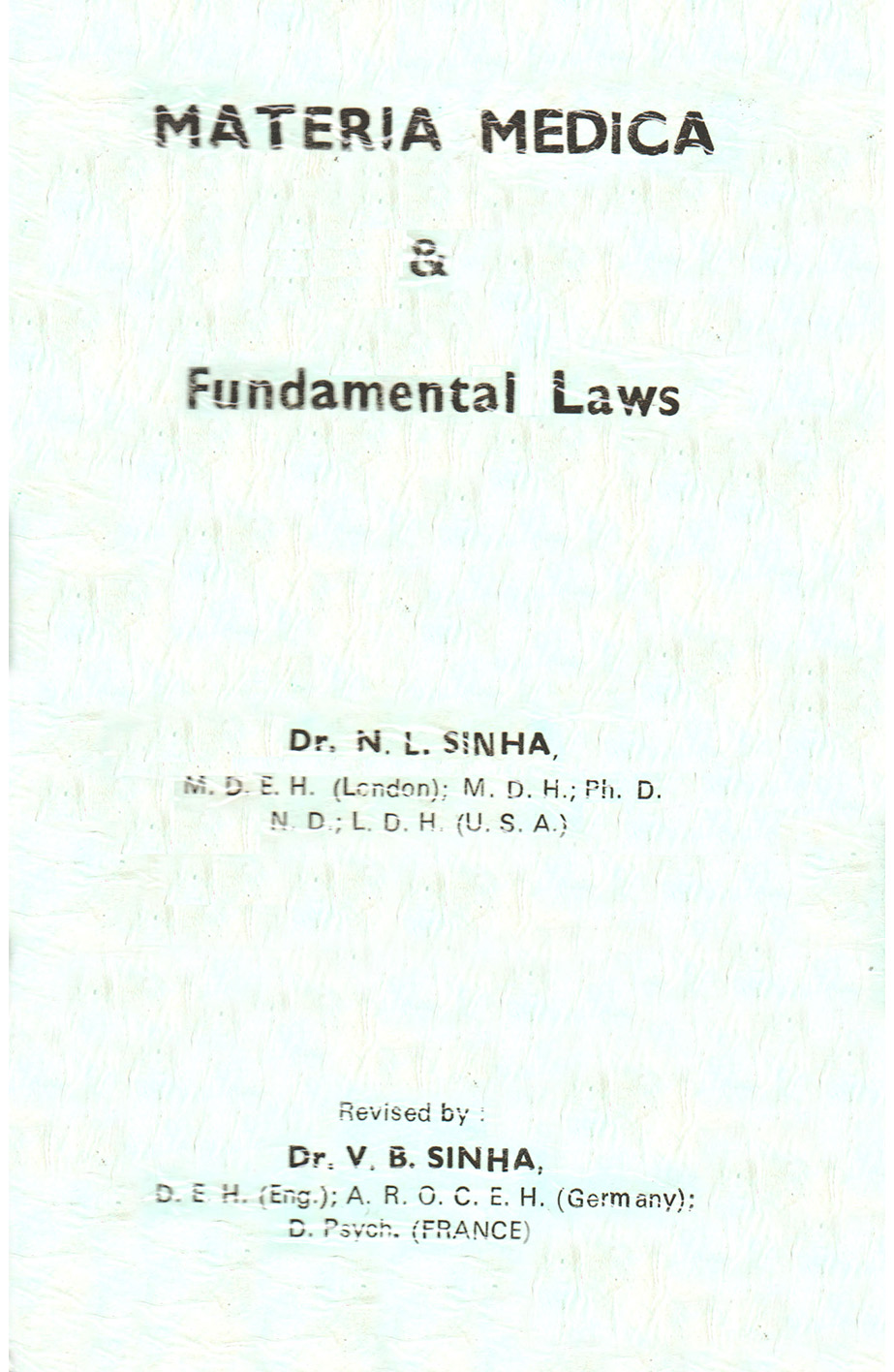 M.M Fundamental Laws